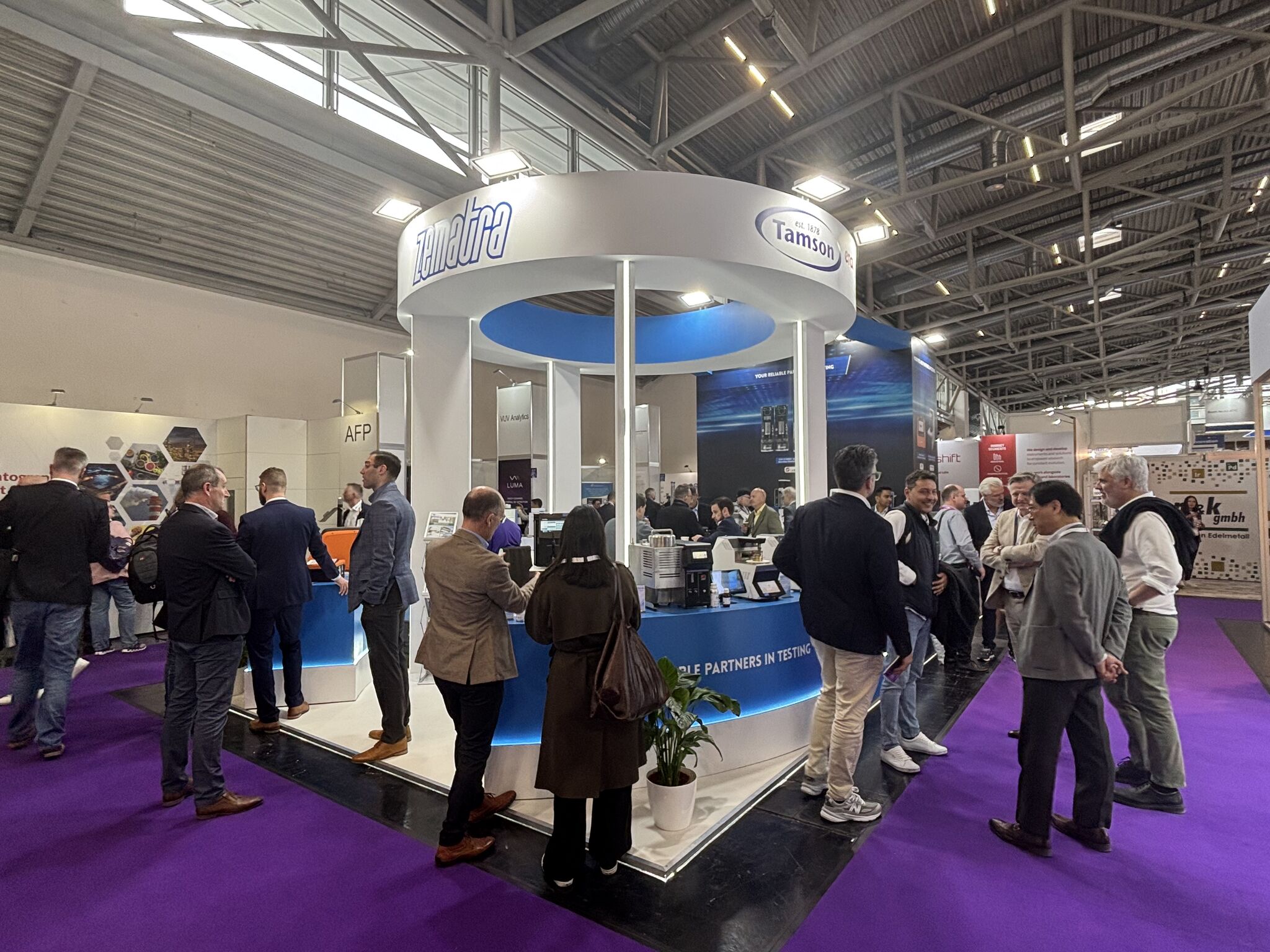 Analytica exhibition in Munich at full speed!